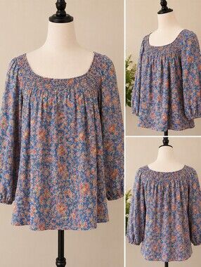 Chaps Prairie Blouse – Size Medium